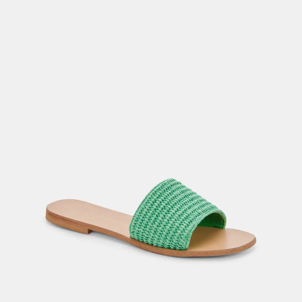 BELLE SANDALS SEAGLASS RAFFIA– Dolce Vita 6823468531778