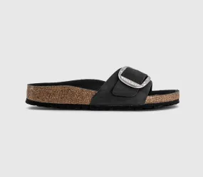 BIRKENSTOCK Madrid Big Buckle Sandals Black