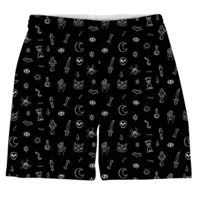 Black Pattern Weekend Shorts (Clearance)