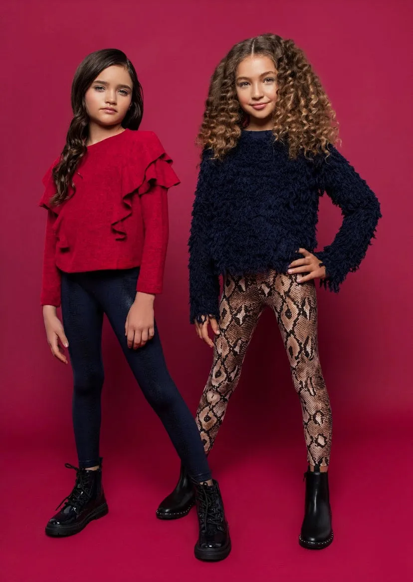 Brown Snake Leggings