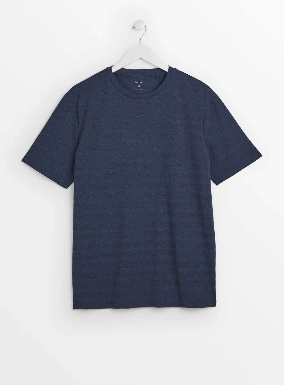 Buy Purple Tall Fit Texture T-Shirt XXL | T-shirts and polos | Tu
