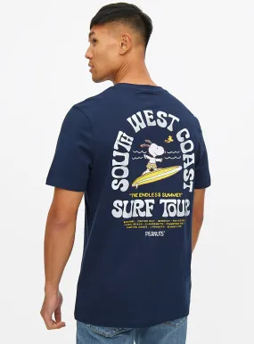 Buy Snoopy Surf Graphic Print T-Shirt M | T-shirts and polos | Tu