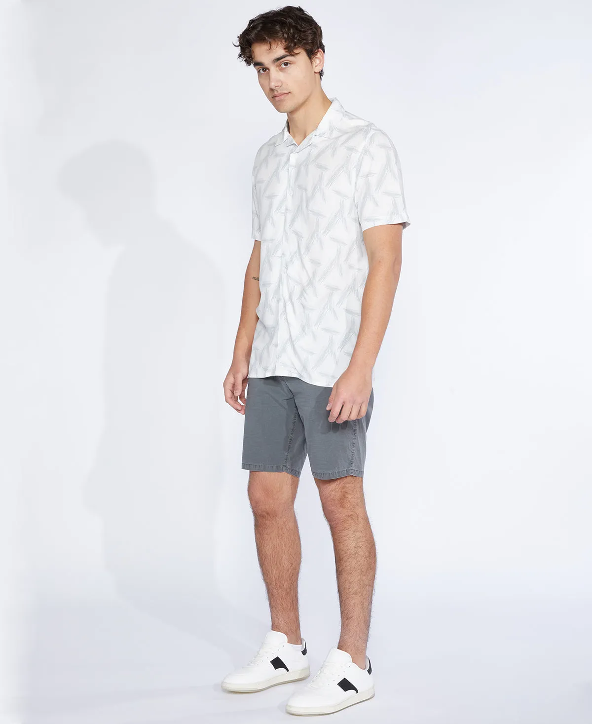 Campus Stretch Ripstop Shorts (Gray)