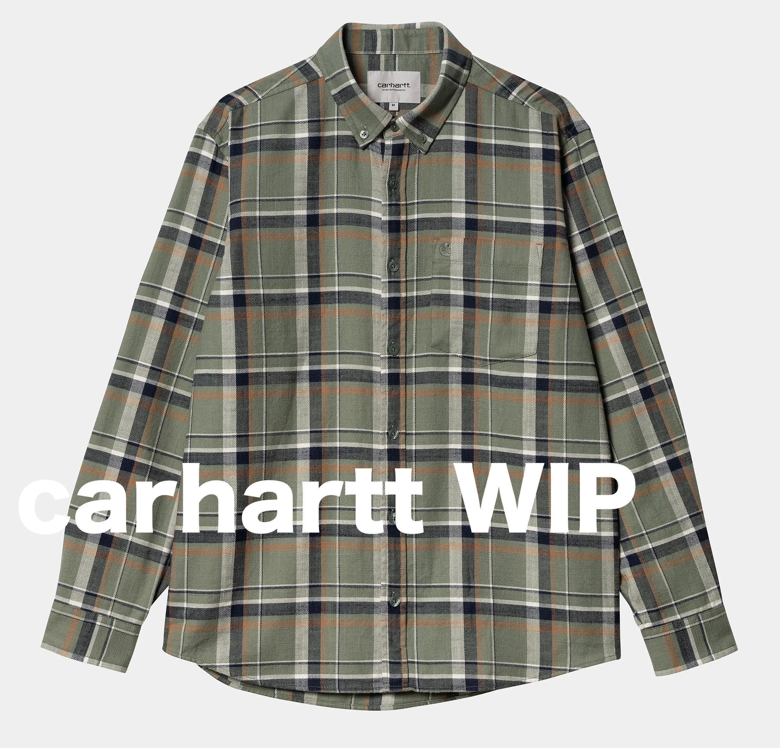 Carhartt  |Other Plaid Patterns Long Sleeves Logo Shirts