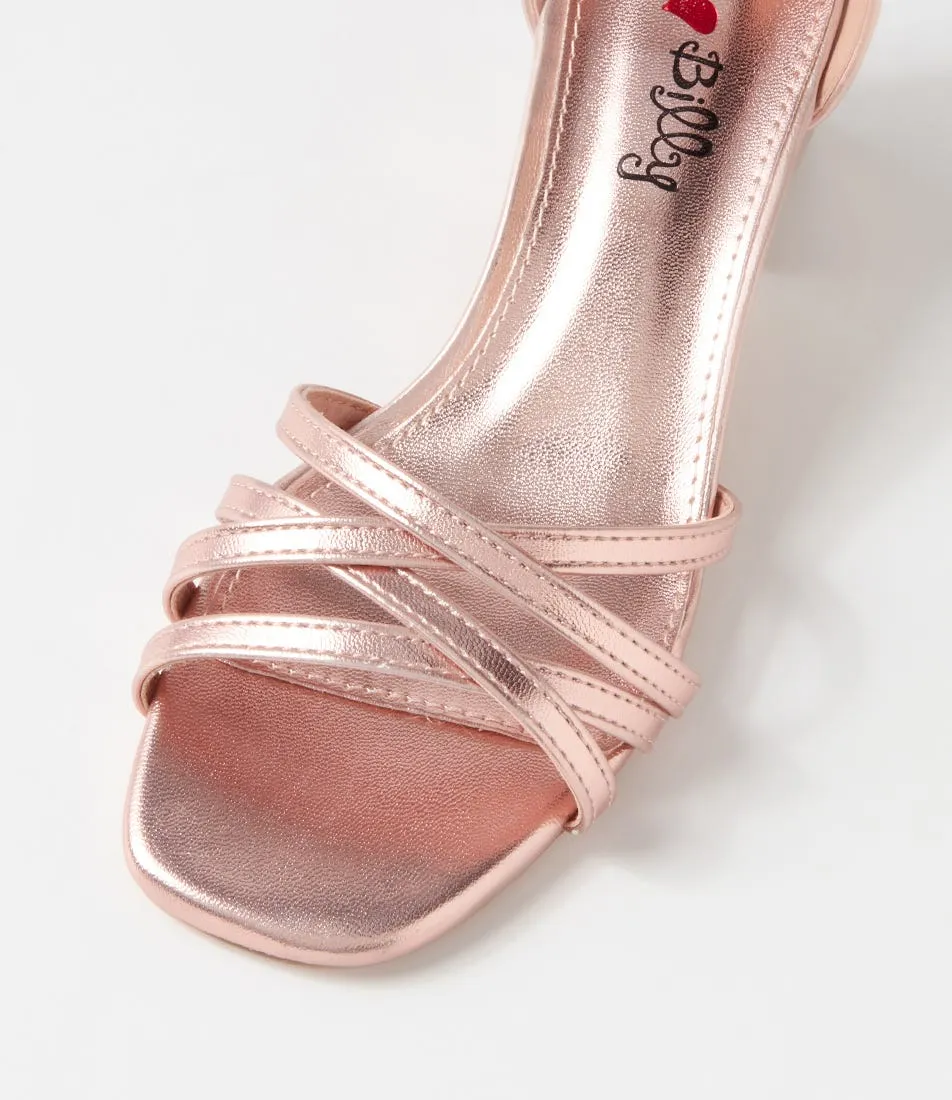 I LOVE BILLY Gramble Rose Quartz Sandals