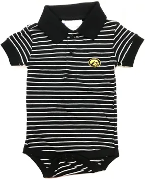 Iowa Jersey Stripe Golf Creeper