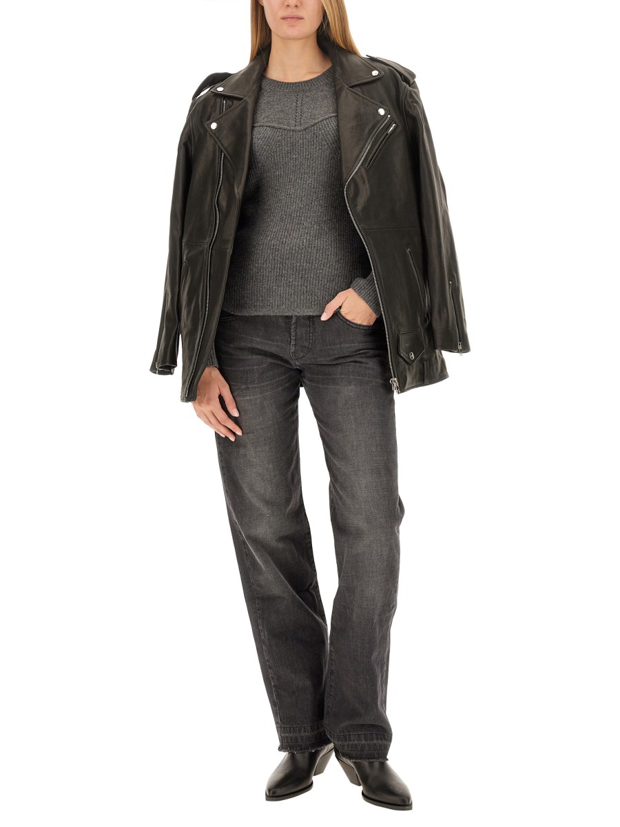 ISABEL MARANT      JEANS NOEMIE IN DENIM