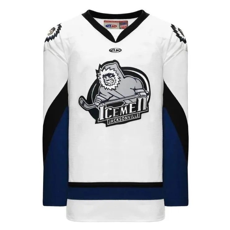 Jacksonville Icemen White Home Replica Jersey