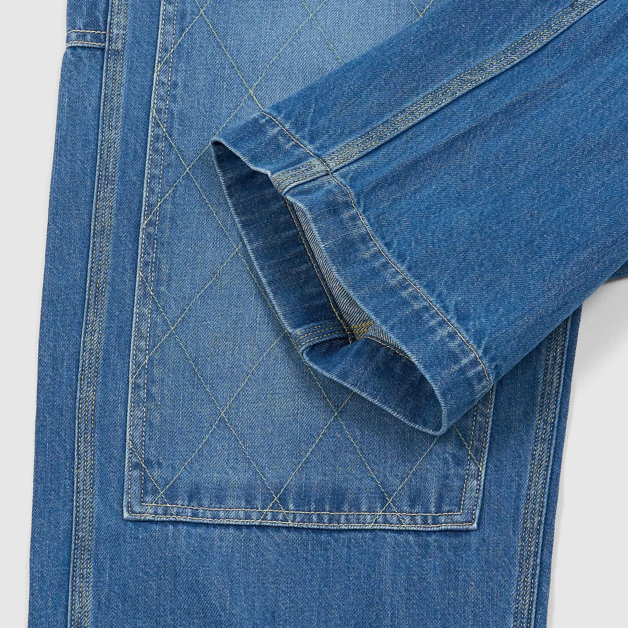 Kapital Relaxed Fitted Carpenter Work Jeans