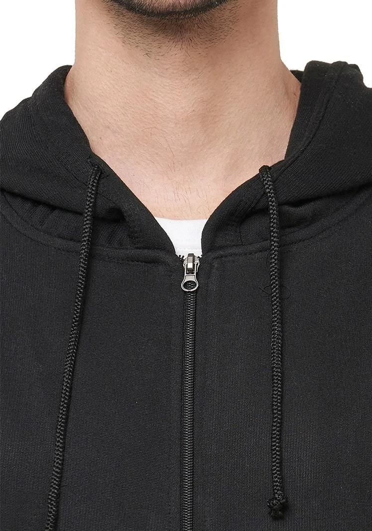 Lite Zipper Hoodies - Black