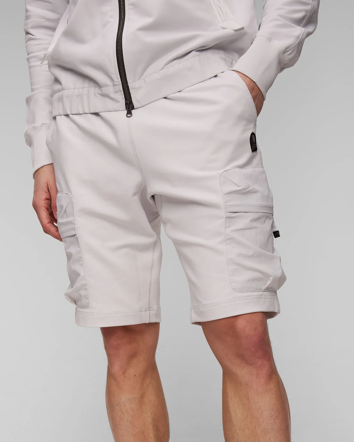 Men’s white shorts Parajumpers Irvine shorts 24smpmpare06-309