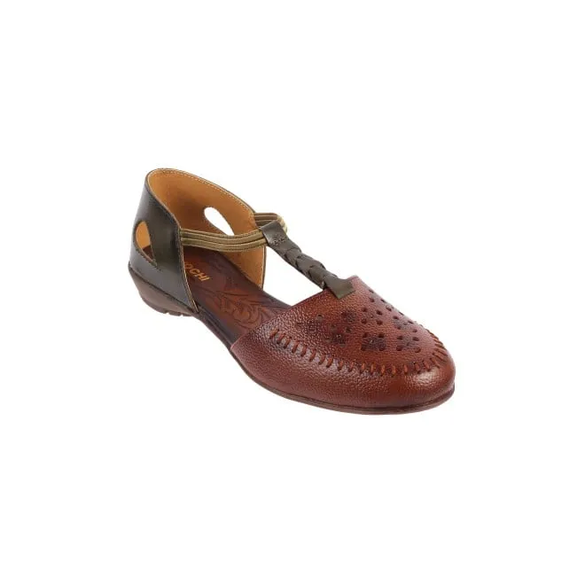 Mochi Women Tan Casual Sandals