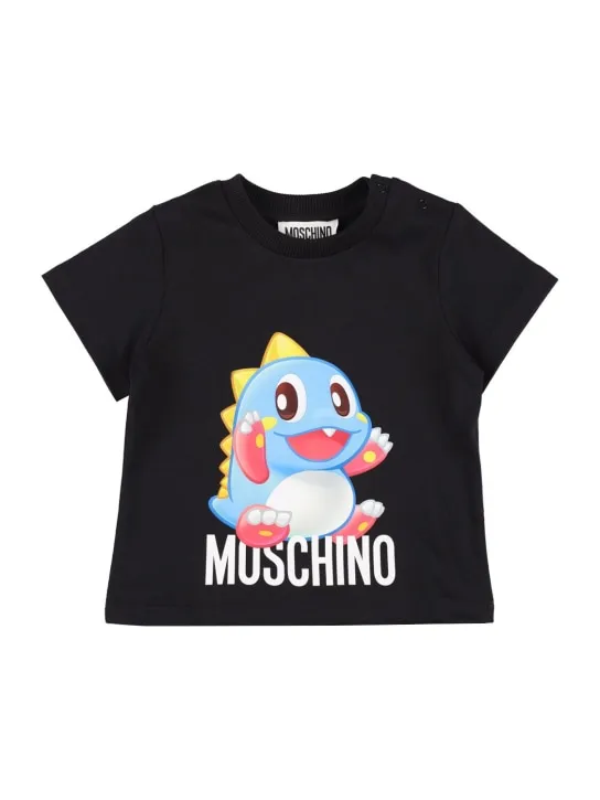 Moschino   Cotton jersey t-shirt 