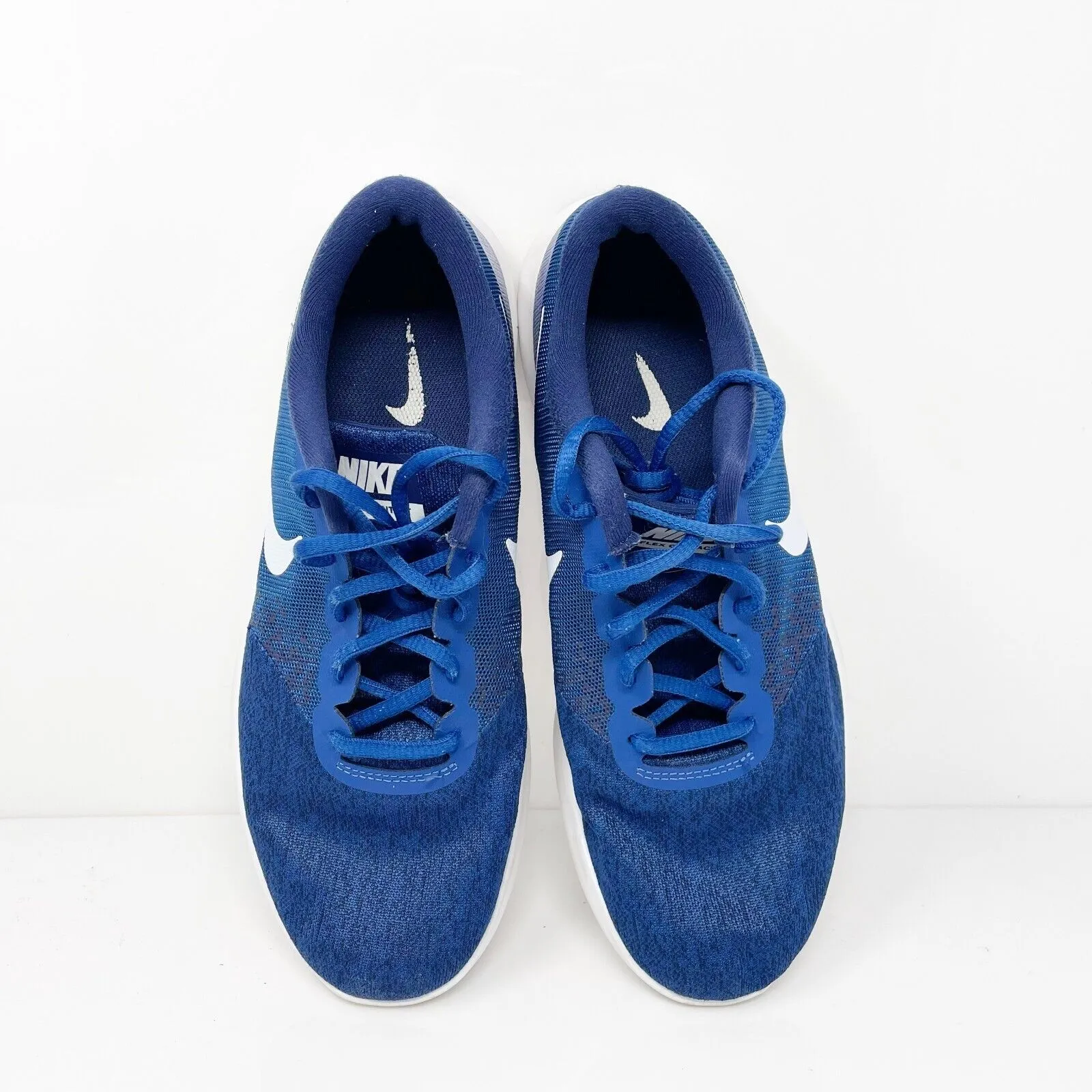 Nike Mens Flex Contact 908983-400 Blue Running Shoes Sneakers Size 8.5