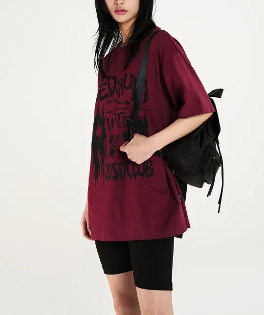 Odd Studio  |Unisex U-Neck Cotton Oversized T-Shirts