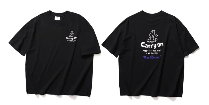 perstep  |Unisex Street Style Cotton Short Sleeves T-Shirts
