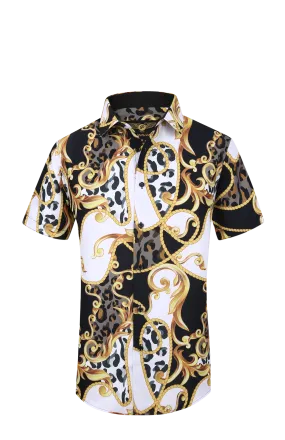 PREMIERE SHORT SLEEVE SHIRTS: GOLD LEAF