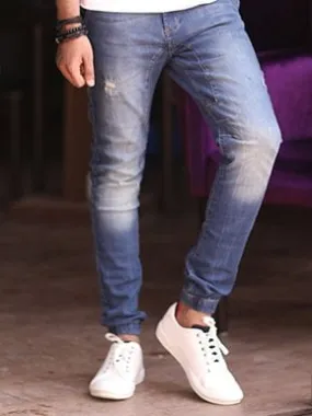 Regular Fit Ripped Jeans - FMBP17-007