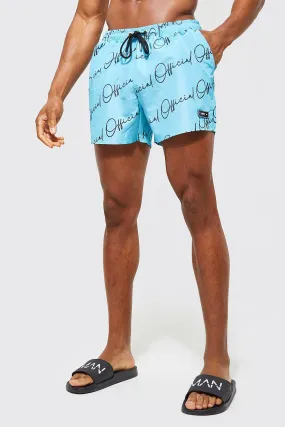 Short Length Official Swim Shorts