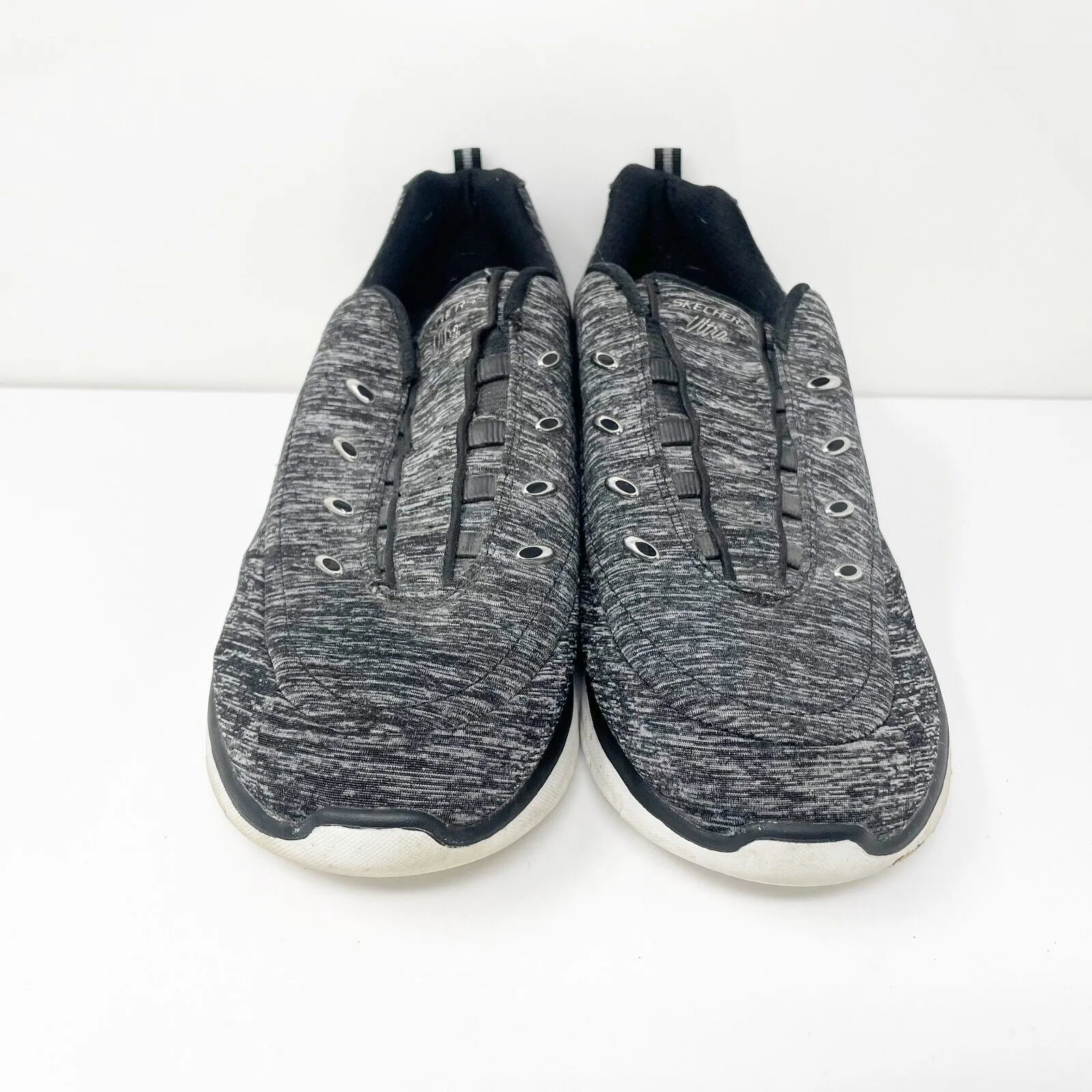 Skechers Womens Synergy 2.0 12368W Gray Running Shoes Sneakers Size 9.5