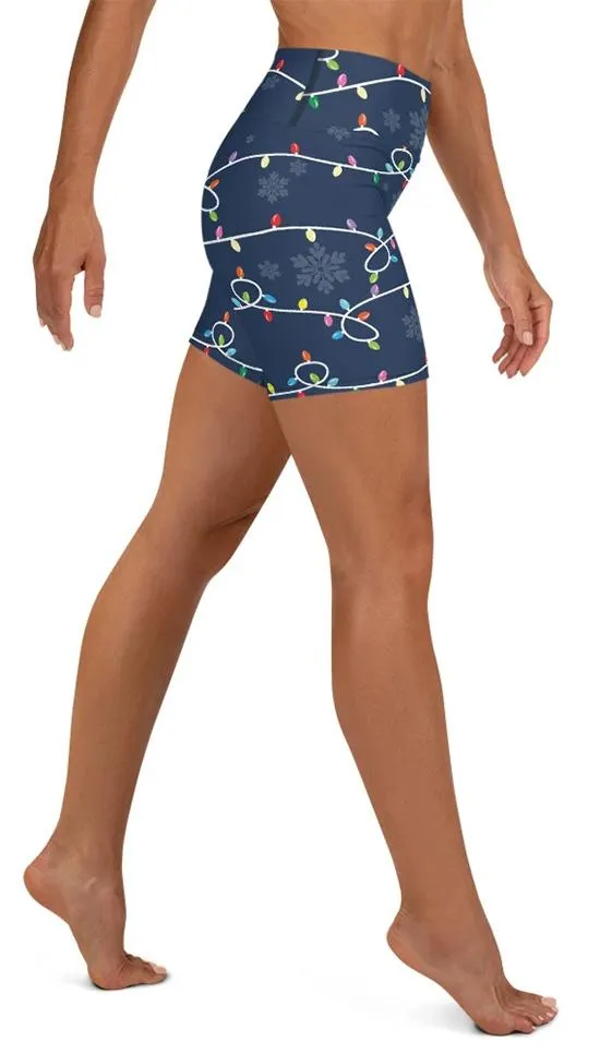 So Festive Christmas Yoga Shorts