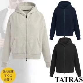 TATRAS  |Long Sleeves Plain Cotton Hoodies
