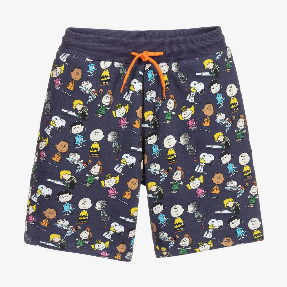 Teen Blue Peanuts Shorts 