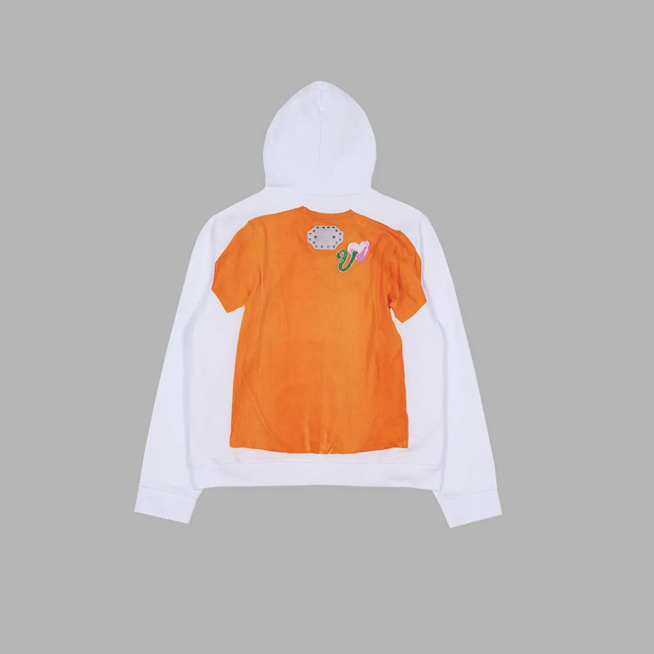 THE MUSEUM VISITOR  |[THE MUSEUM VISITOR] LETTERING T-SHIRTS PRINTED ZIP UP HOODY