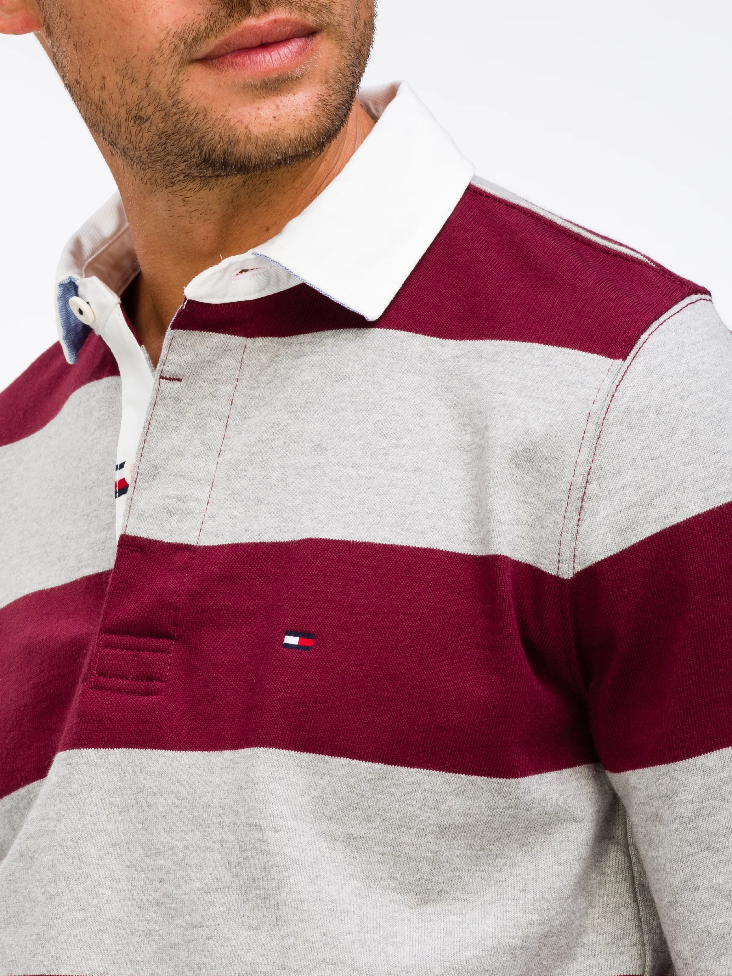 Tommy Icon Tape Rugby Shirt | Rugby Shirts | Tommy Hilfiger