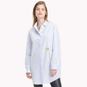White Tommy Icons Boyfriend Shirt | Shirts | Tommy Hilfiger